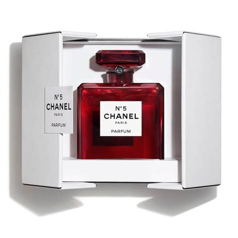 chanel no 5 limited edition red bottle|Chanel red limited edition perfume.